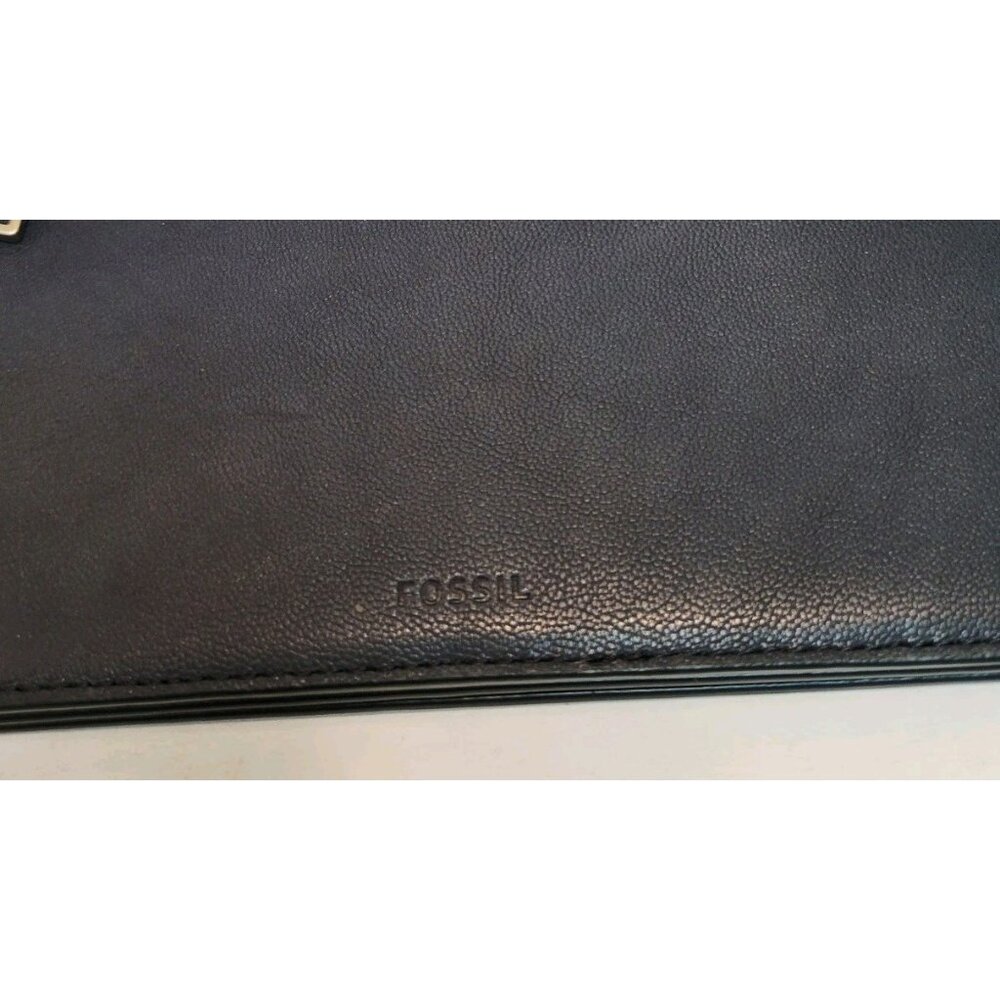 Fossil Vale Medium Tab Sorting Wallet Midnight Na… - image 3